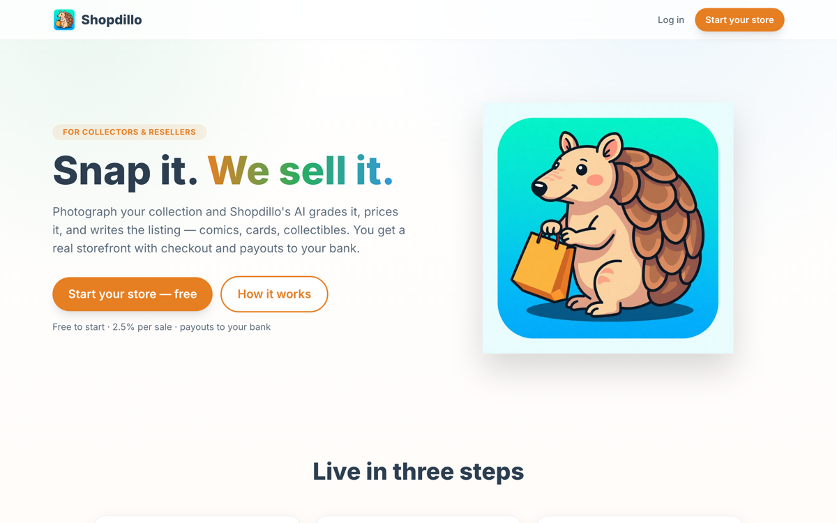Shopdillo online store platform